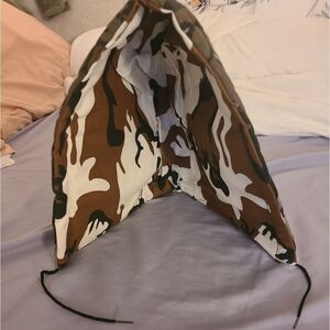 jim crumleys trebark camo hunting hood NWT